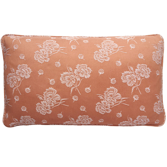 1900s Antique Pink & Brown Ticking Pillows (#PC9)