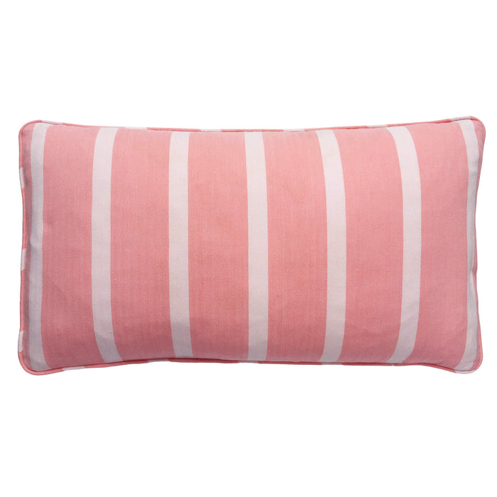 1900s Antique Pink, Blue & Brown Ticking Pillows (#PC13)