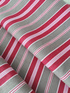Pink Stripes Antique European Ticking Fabric Recovered Panels REC-SE-008B - Ticking Depot